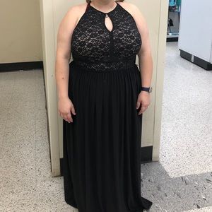 black bridesmaid dress size 18w